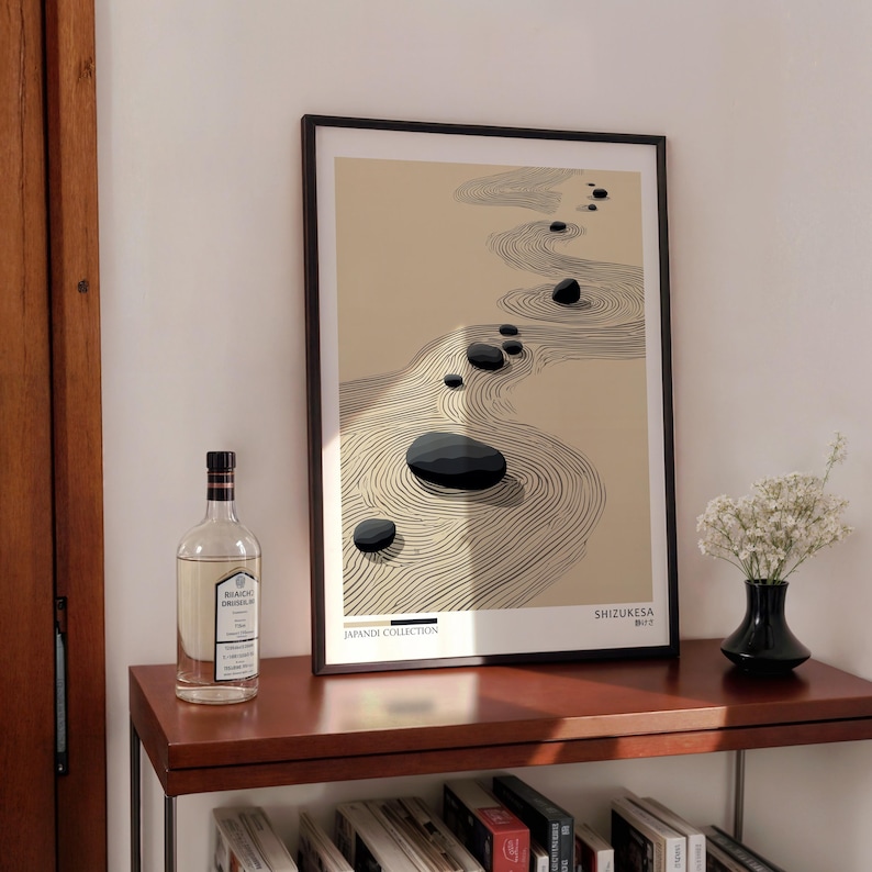 2pcs Japandi Zen Canvas Wall A - огляд і ціна Home Office For Two