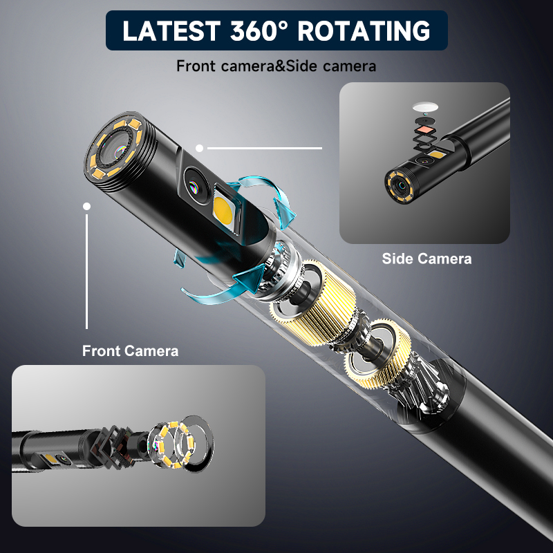 360° Auto Rotate Industrial Bo - огляд і ціна Webcam Hd 1080P