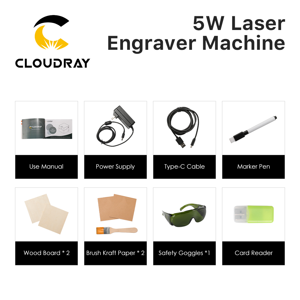 Cloudray Laser Engraver BM1 Ma - огляд і ціна Laser Printer Home