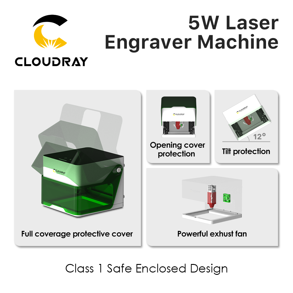 Cloudray Laser Engraver BM1 Ma - огляд і ціна Laser Printer Home