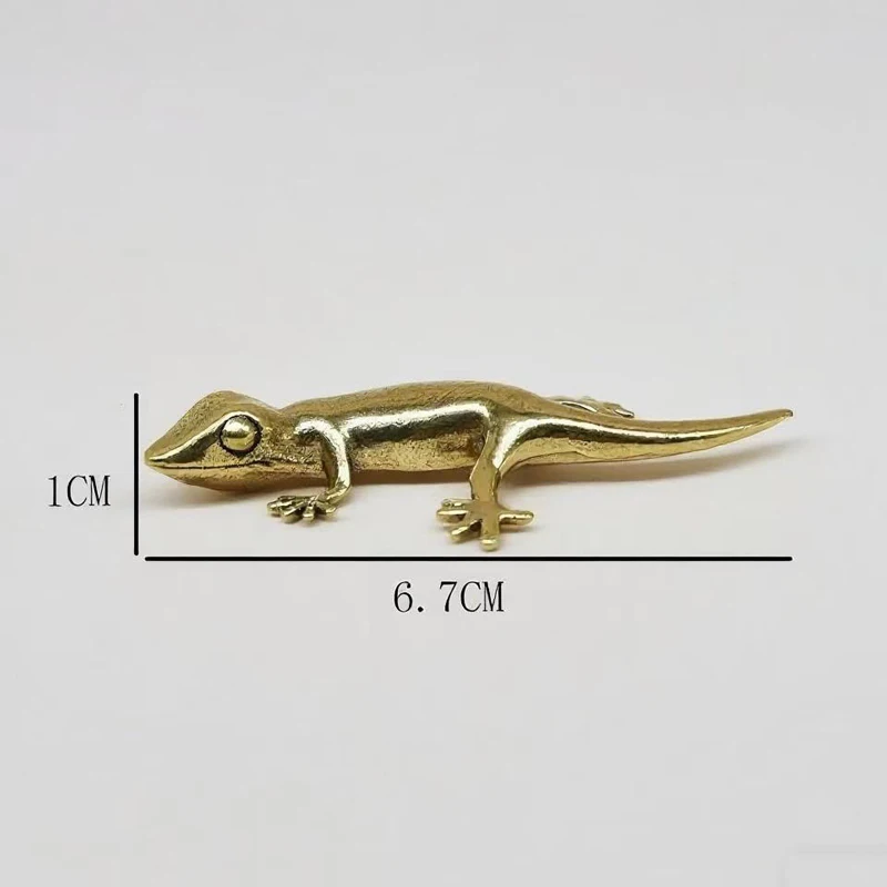 Handmade Bronze Retro Gecko Li - огляд і ціна Home Office Gadgets