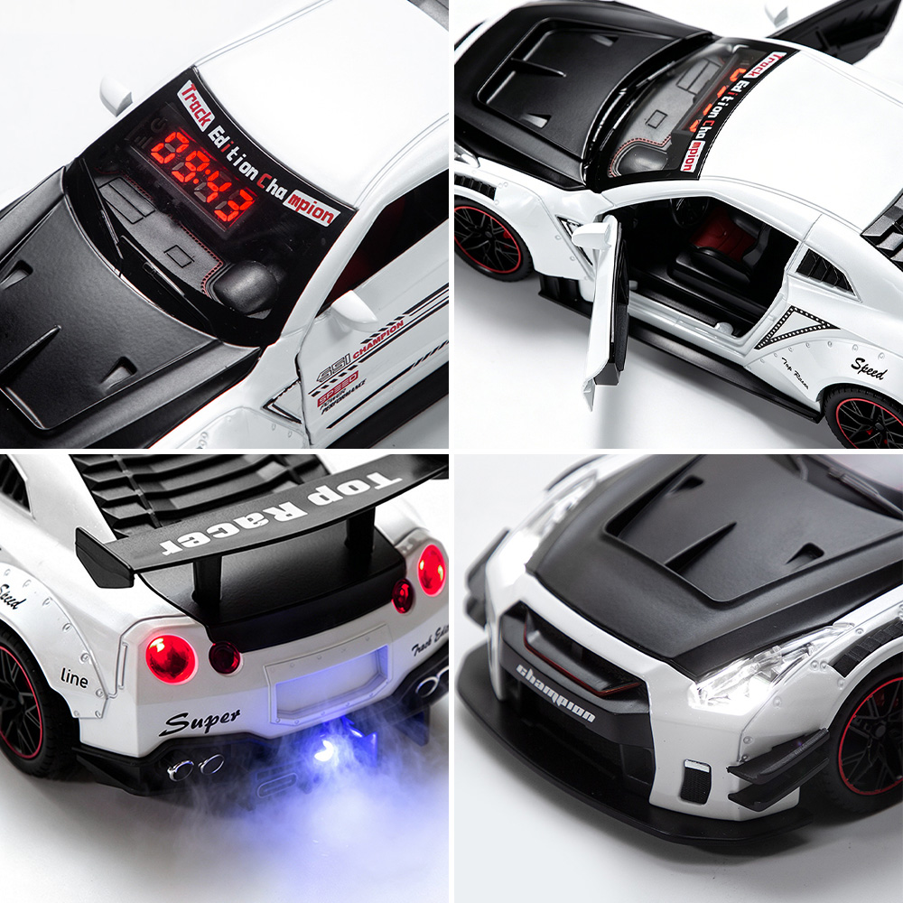 1PCS Rechargeable Hypercar Mod - огляд і ціна Led Desk Clock