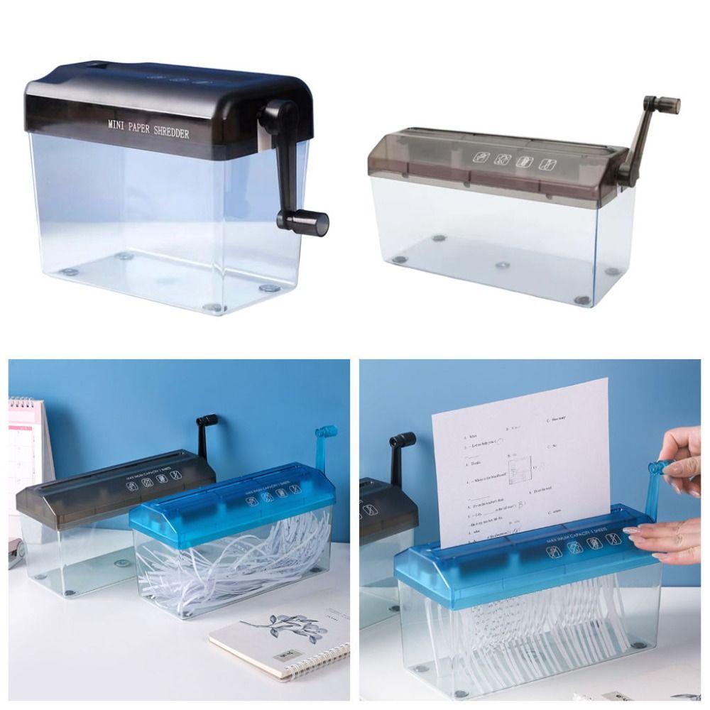 High Quality ABS Hand Shredder - огляд і ціна Home Office Paper Shredder