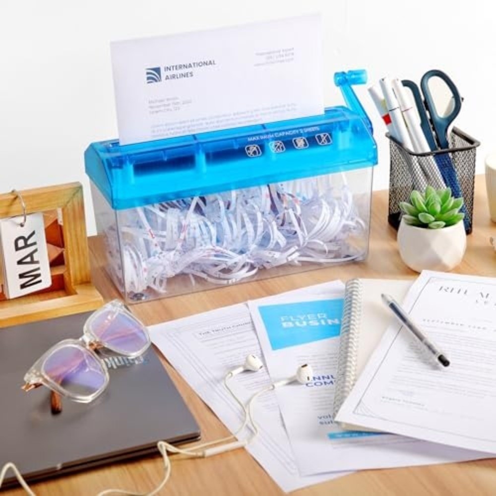 High Quality ABS Hand Shredder - огляд і ціна Home Office Paper Shredder