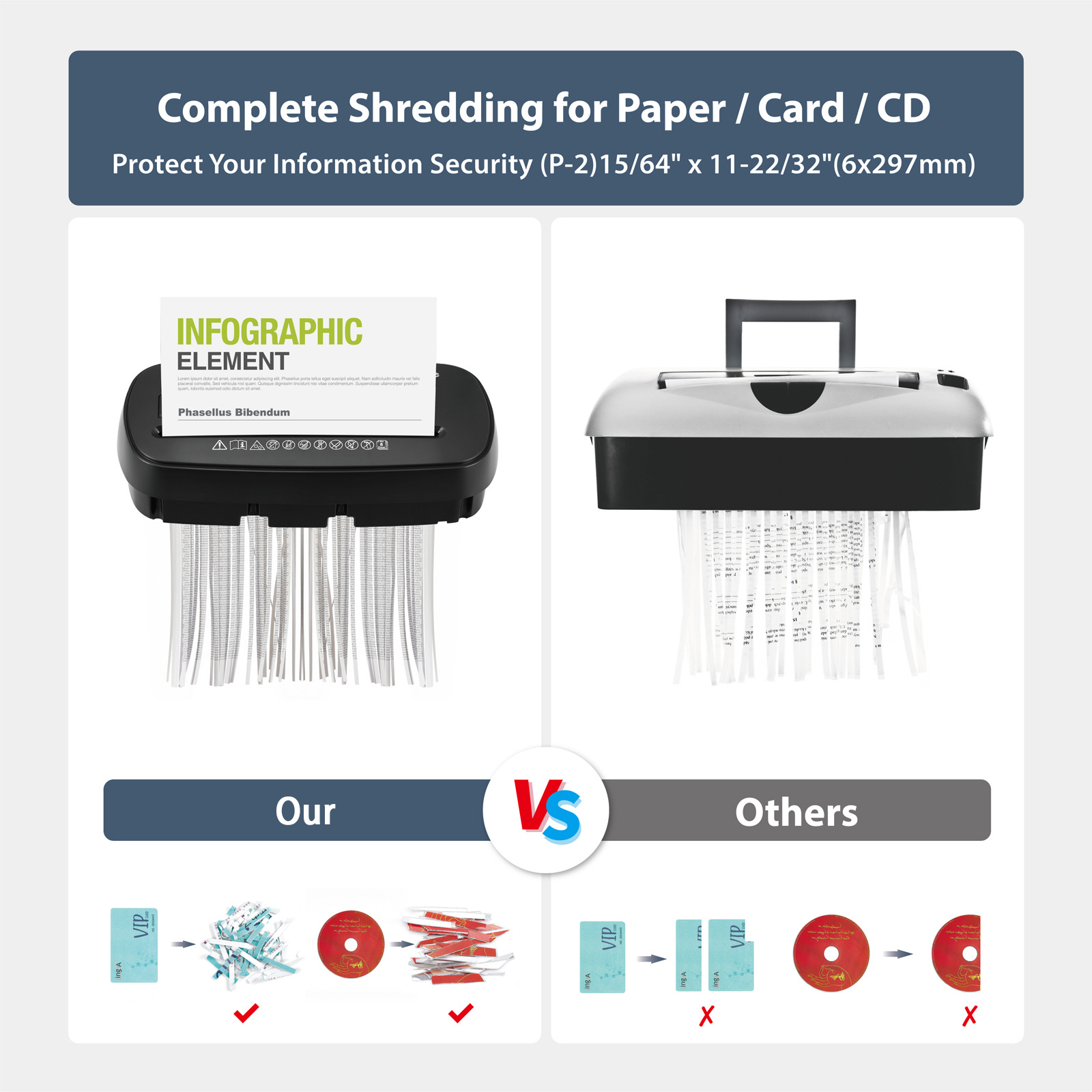 Paper Shredder Office-Use 11-1 - огляд і ціна Home Office Paper Shredder