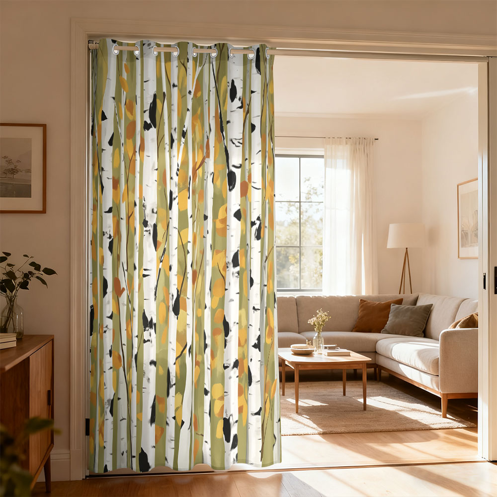 1pc autumn birch forest print  - огляд і ціна Home Office Rate