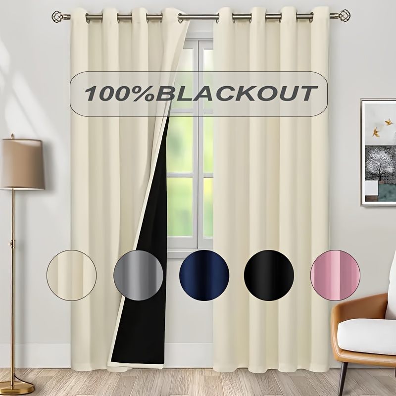 1pc 100% Blackout Curtain with - огляд і ціна Home Office Rate