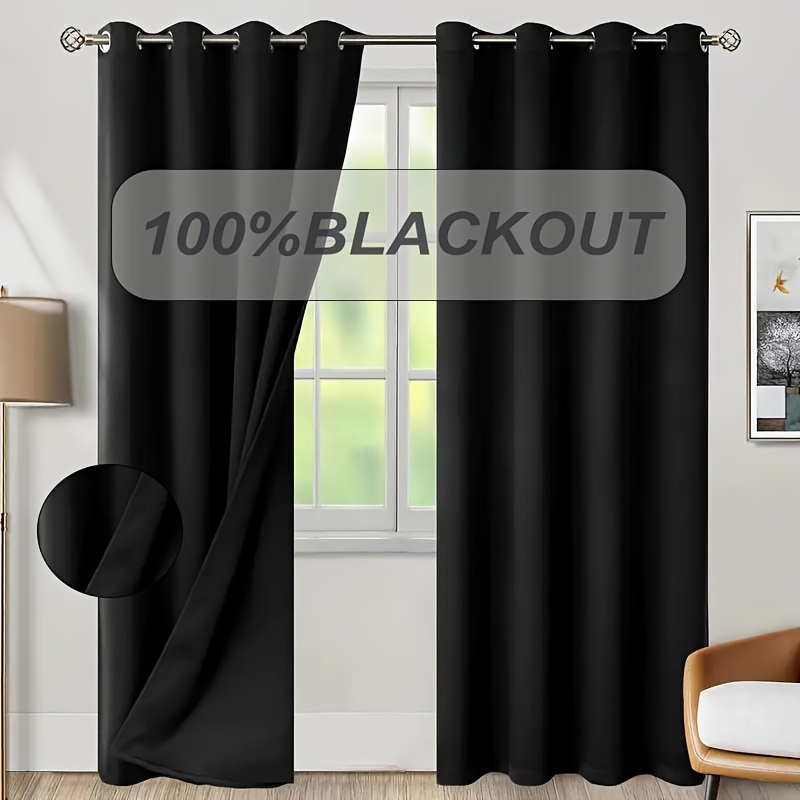 1pc 100% Blackout Curtain with - огляд і ціна Home Office Rate