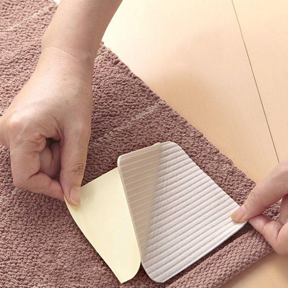 4Pcs Easy-Apply Rug Tape Non-S - огляд і ціна Home Office Rug