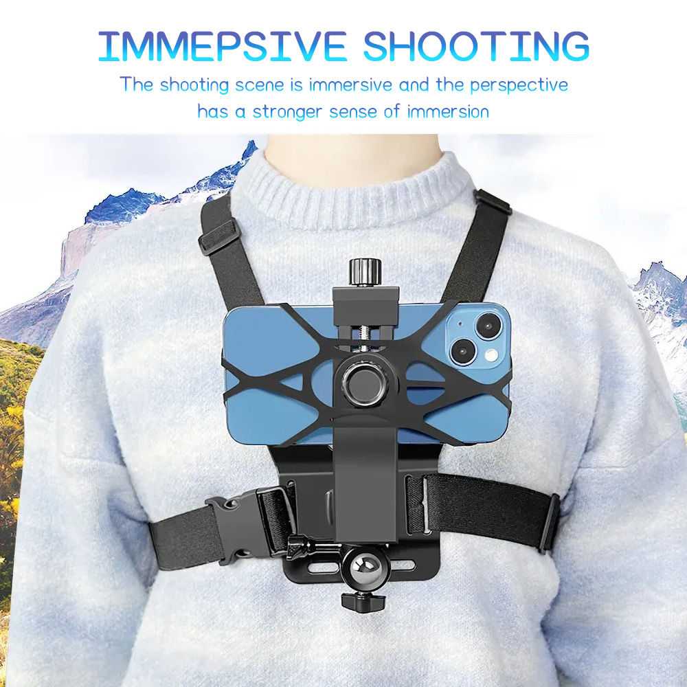 Chest Mount Phone Strap Holder - огляд і ціна Home Office Gadgets