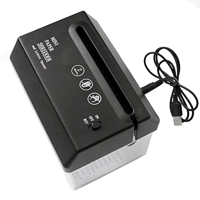 Portable Electric Paper Shredd - огляд і ціна Home Office Paper Shredder